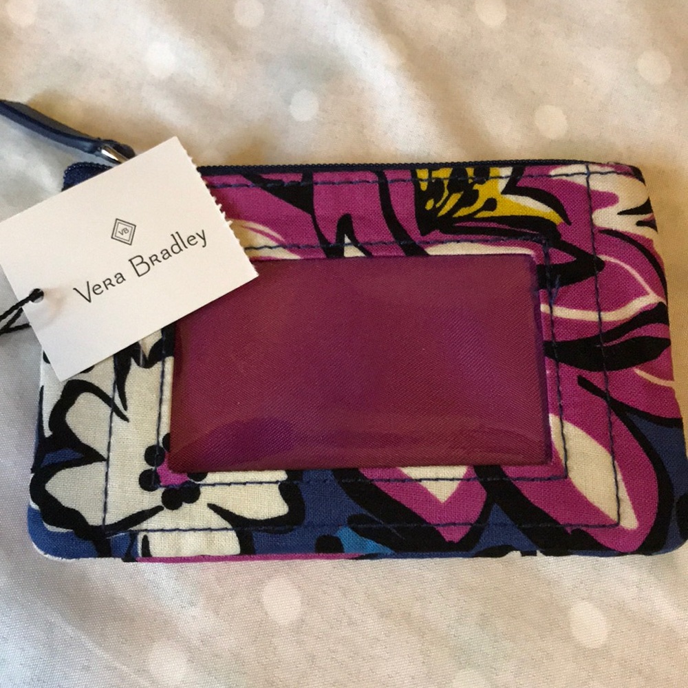 Vera Bradley zip ID case